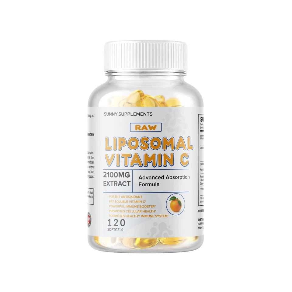 Liposomal Vitamin C 2100mg 240 Softgels High Absorption Ascorbic Supplements US